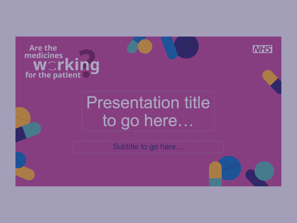 Branded powerpoint template